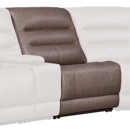 Lawson - Power Armless Zero Gravity Recliner P2 - Sydney Brunette
