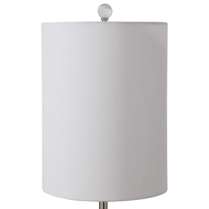 Piers - Mottled Buffet Lamp - Blue