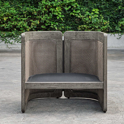 Dartmoor - Outdoor Barrel Chair - Weathered Gray