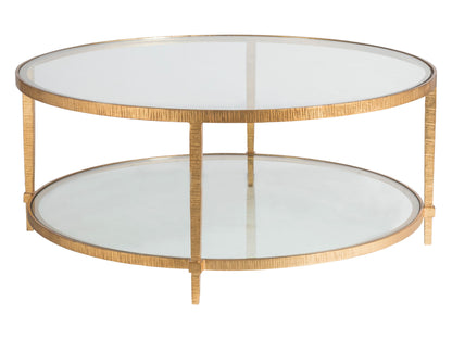 Metal Designs - Claret Round Cocktail Table