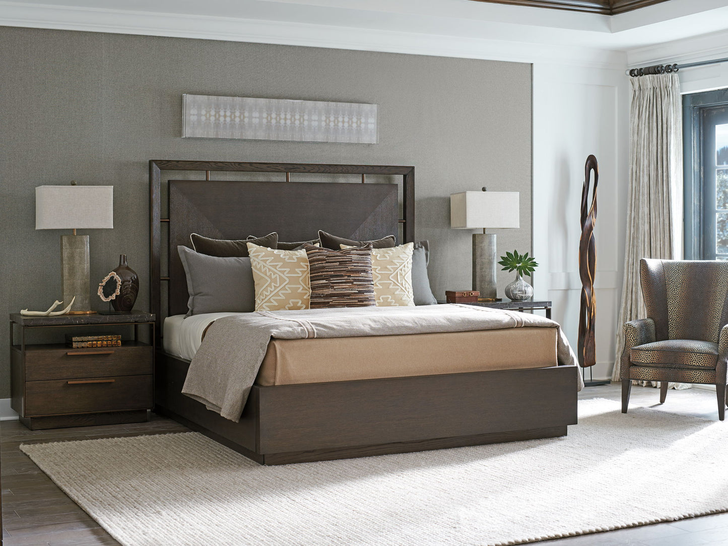 Park City - Empire Pass Bachelors Chest - Dark Brown