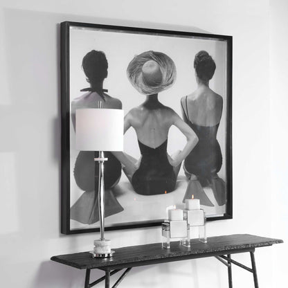 Ladies' Swimwear, 1959 - Fashion Print - Black