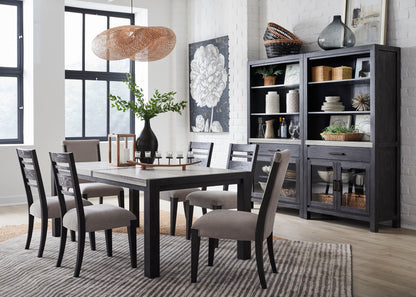 Plum Creek - 10 Piece Rectangular Dining Table Set