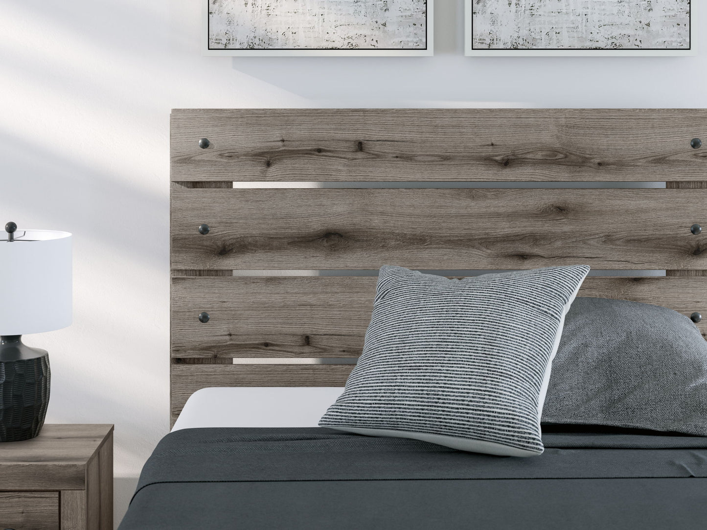 Graystorm - Panel Storage Bed
