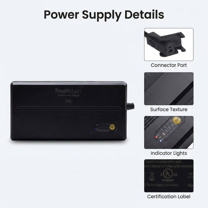 Freemotion - Battery 5000 mAh - Black