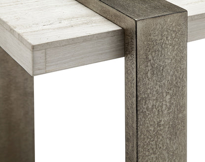 Wiltshire - Rectangular Sofa Table Base - Sea Shell