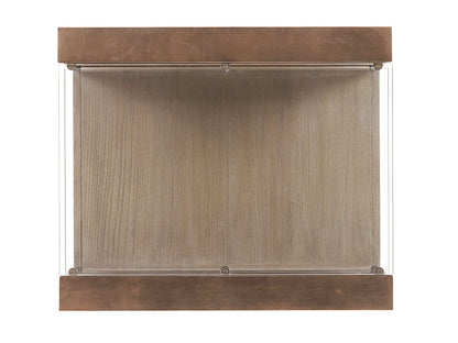 Shadow Play - Center Stage Rectangular Lamp Table - Light Brown