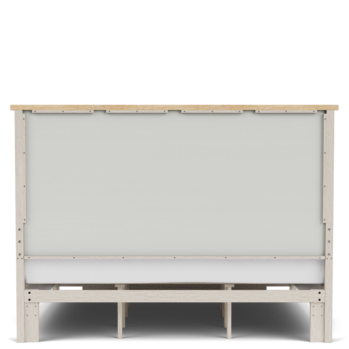 Glenndale - Queen Headboard - Aged White