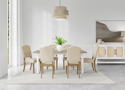 Mix-N-Match Chairs - Button Tufted Upholstered Chair