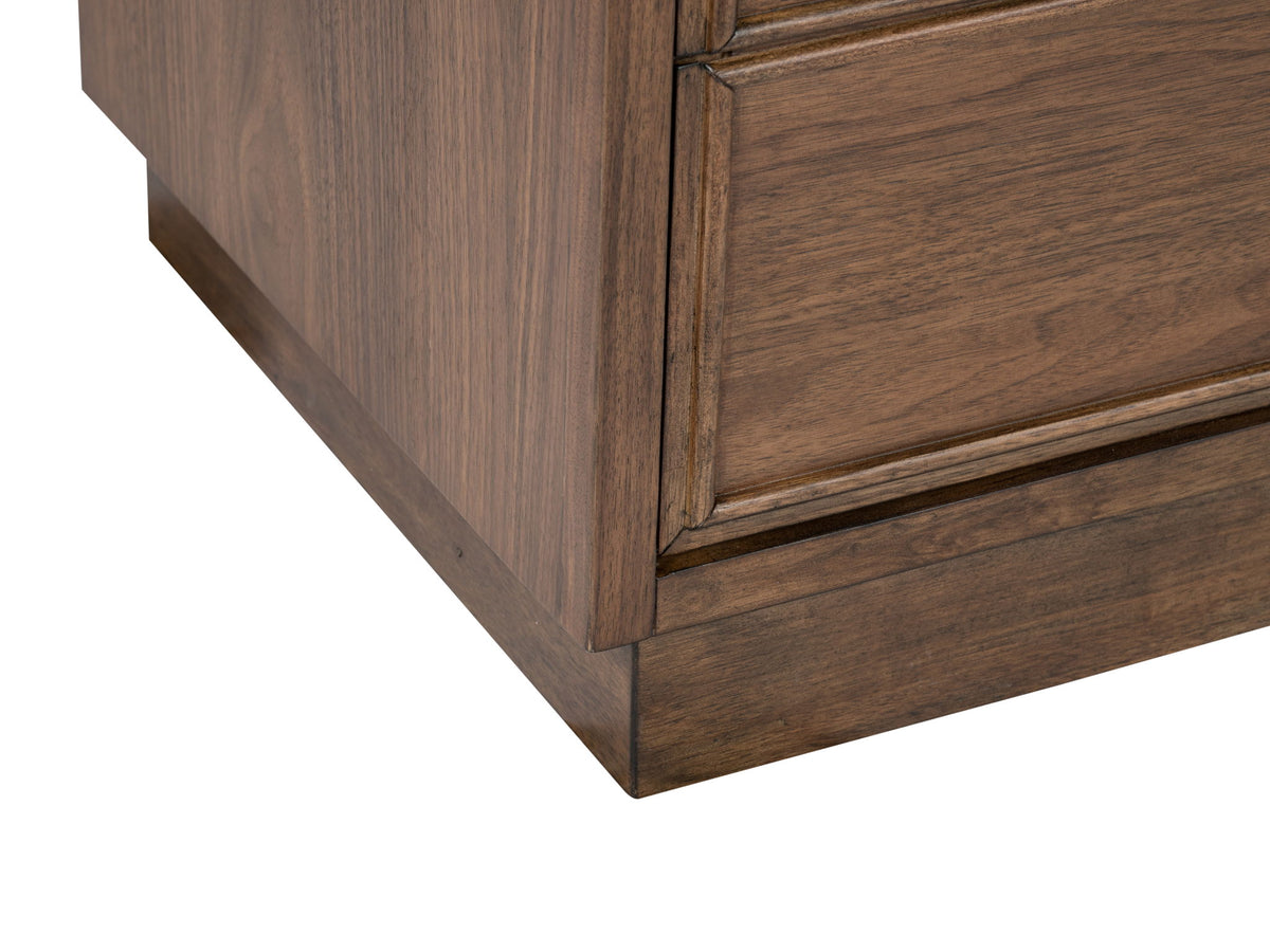Selena - Double Drawer Dresser - Brown