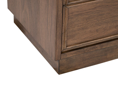 Selena - Double Drawer Dresser - Brown