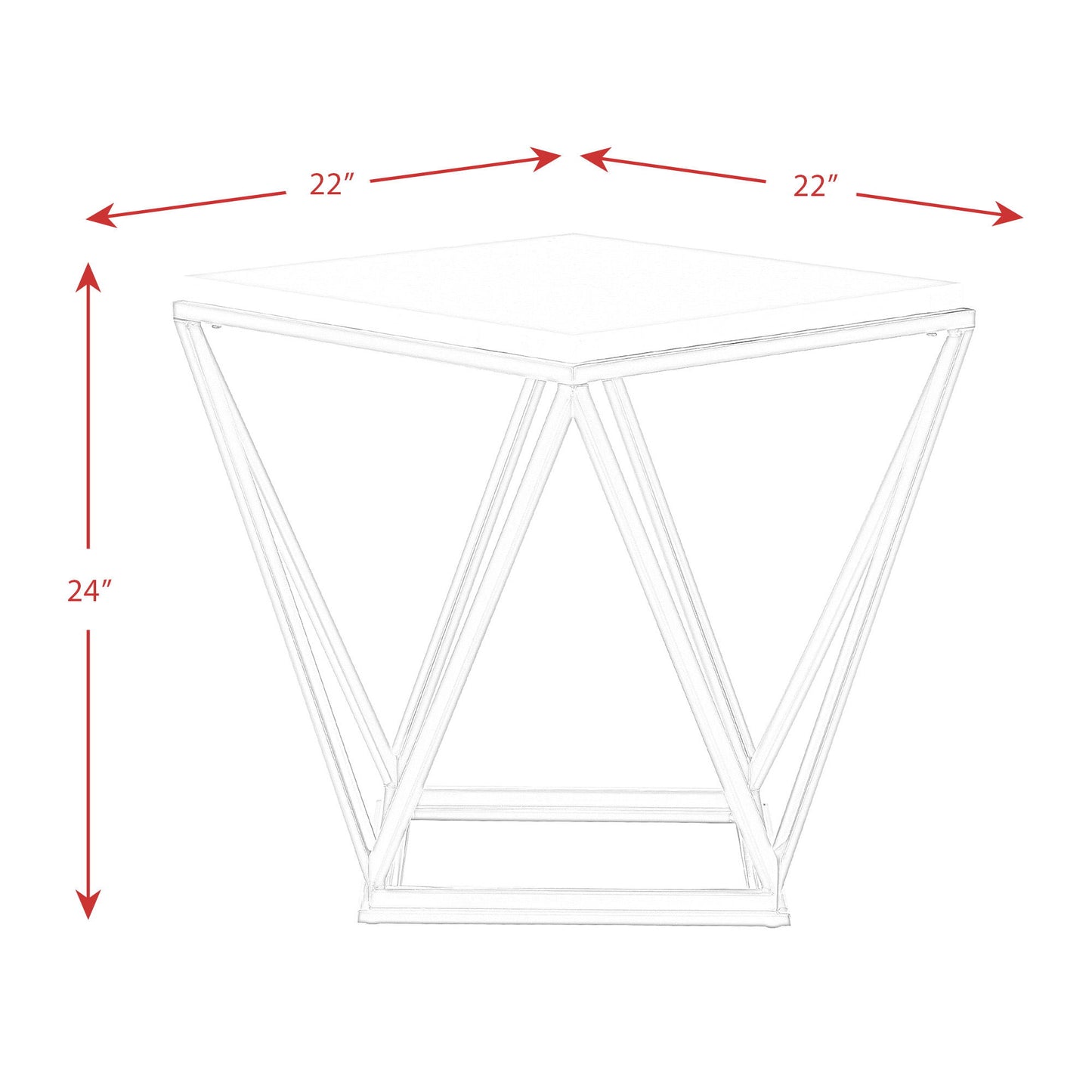 Riko - Square Table