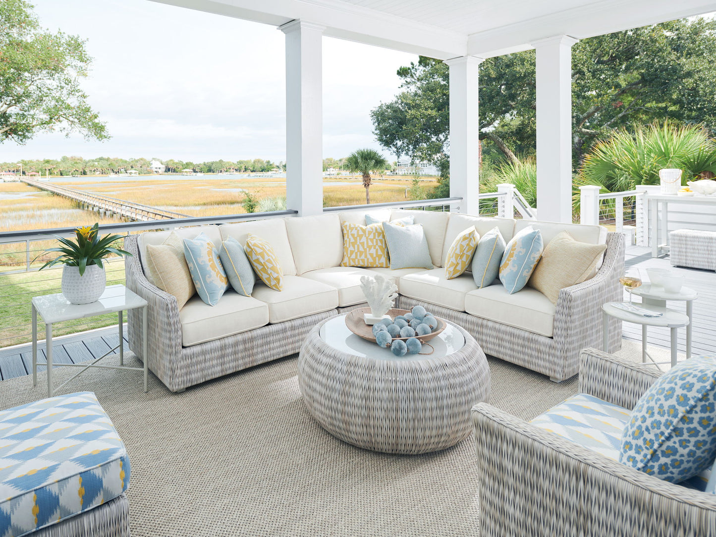 Seabrook - End Table - White