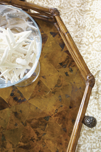 Island Estate - Key Largo End Table - Dark Brown