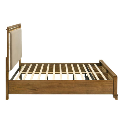 Talcott - Queen Storage Footboard & Slats - Honey