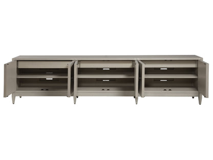 Signature Designs - Logan Convertible Long Media Console/Buffet - Gray