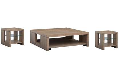 Conway - Square Cocktail Table Set