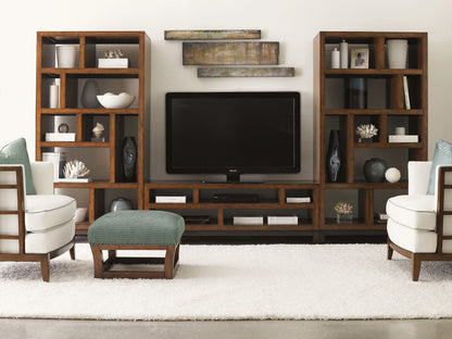Ocean Club - Tradewinds Bookcase Etagere - Dark Brown