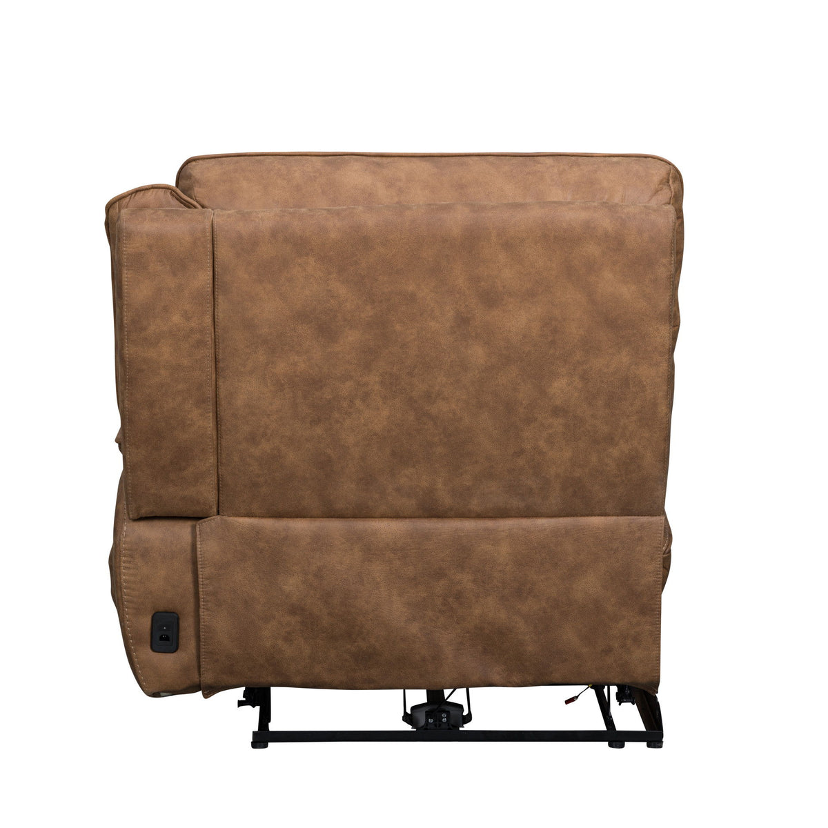 Kyra - RAF Recliner With Power Headrest, Footrest, Massage, Heat - Saddle