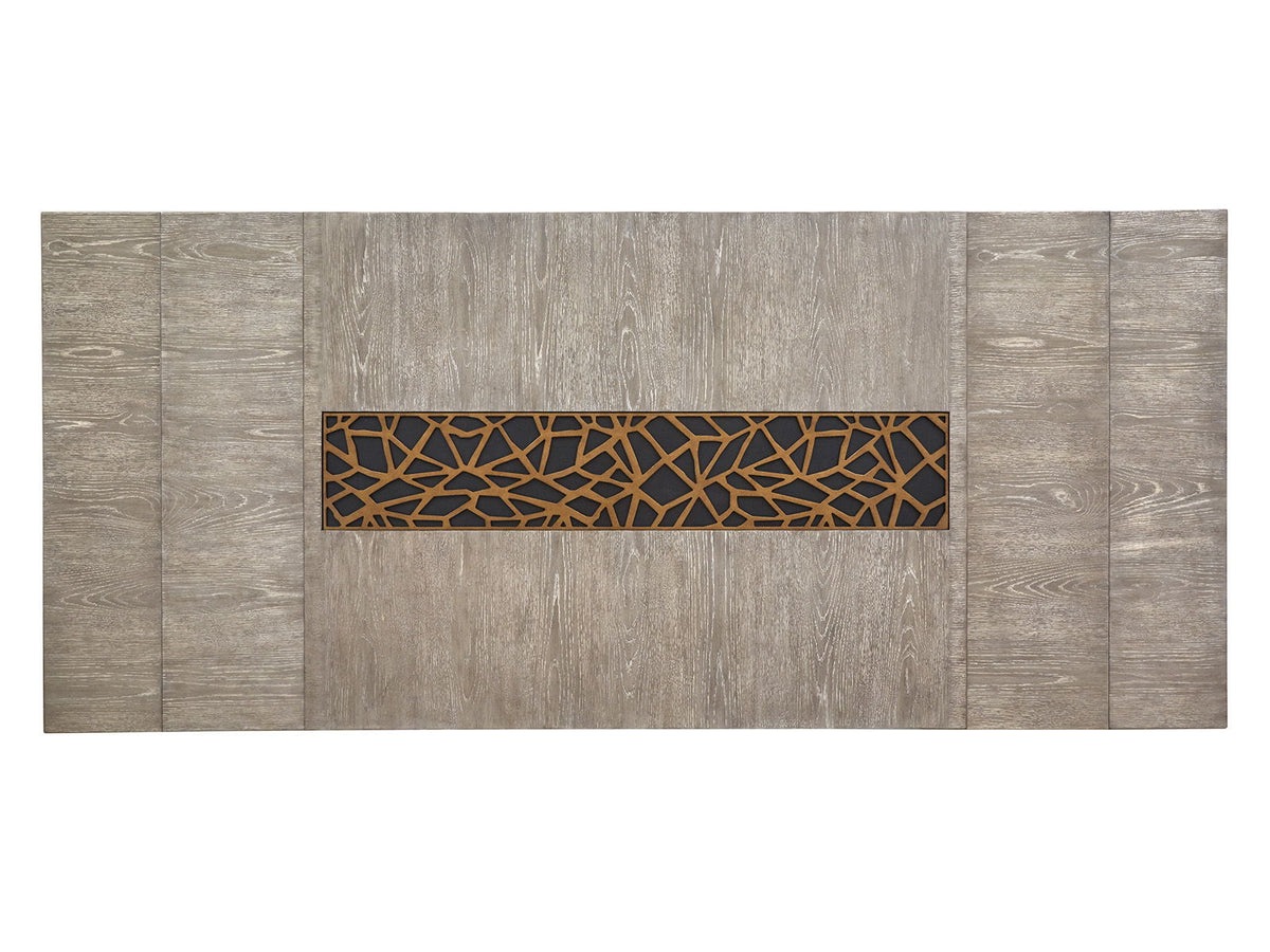 Ryker - Rectangular Dining Table - Nocturn Black And Coventry Gray