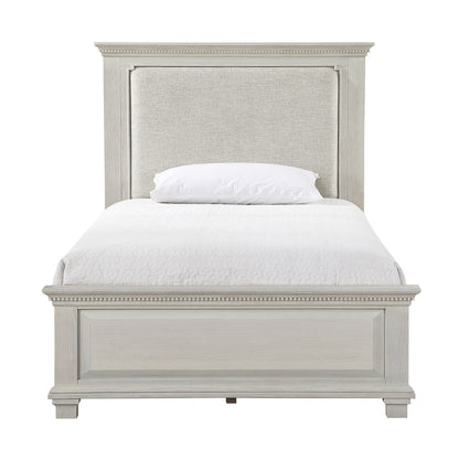Silver Sands - 4/6 Full Panel Headboard - Gray