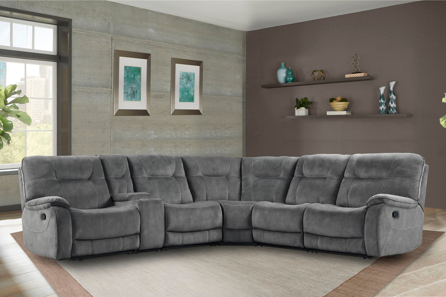 Cooper - Entertainment Console - Shadow Natural