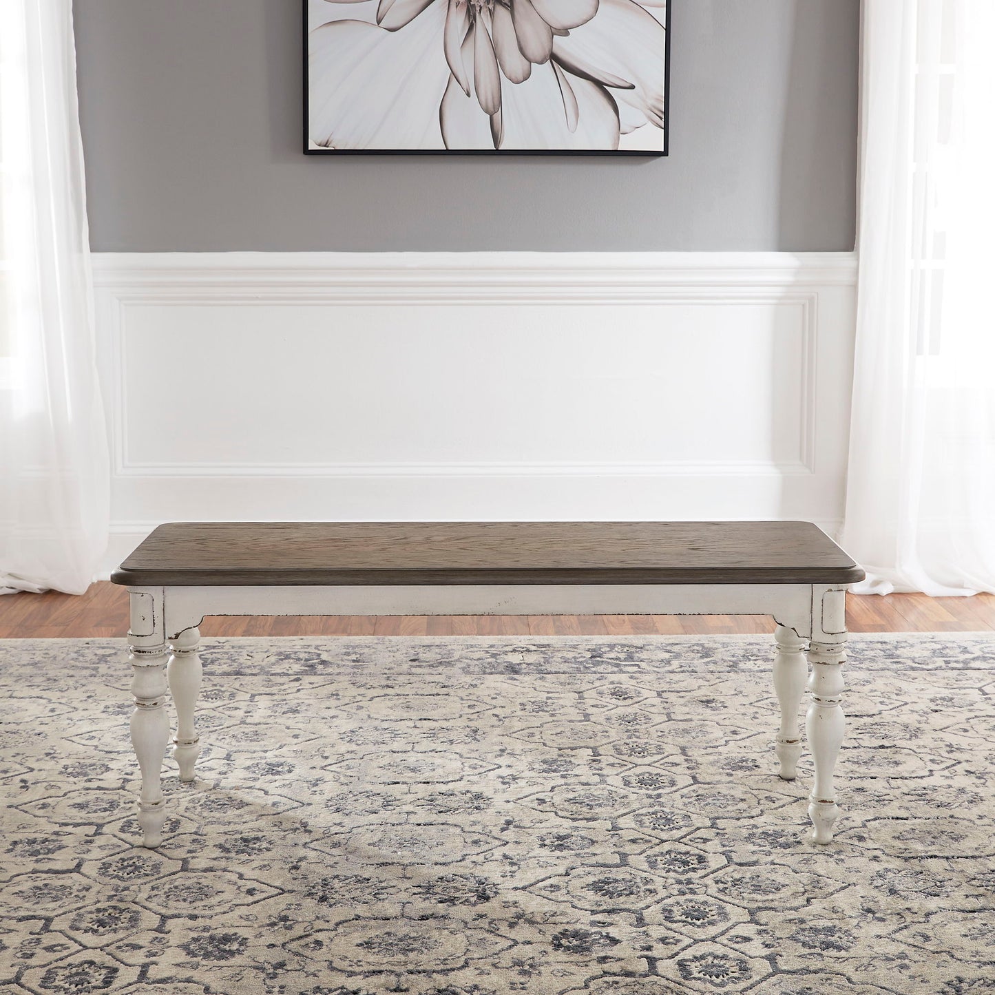 Magnolia Manor - Leg Table Set