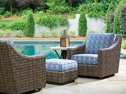Cypress Point Ocean Terrace - Ottoman - Dark Brown