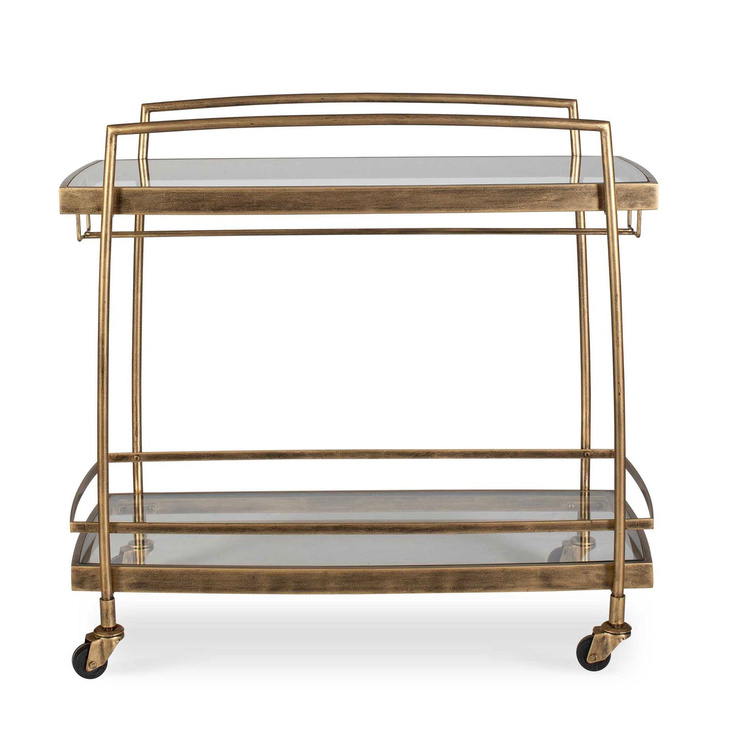 Scarritt - Bar Cart - Antique Brass