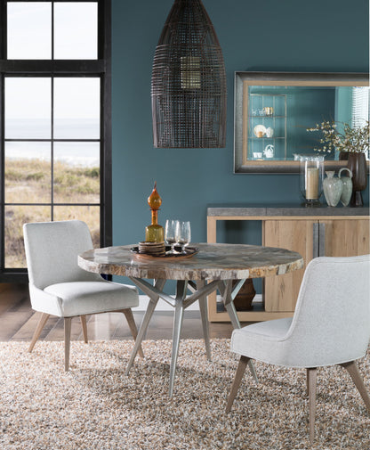 Signature Designs - Caldera Round Dining Table - Light Brown