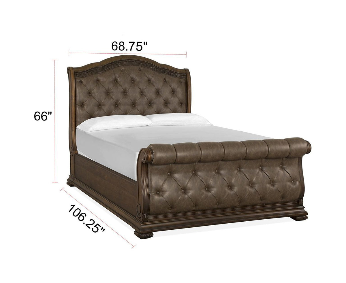 Durango - Upholstered Sleigh Bedroom Set