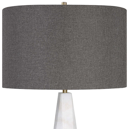 Citadel - Marble Table Lamp - White