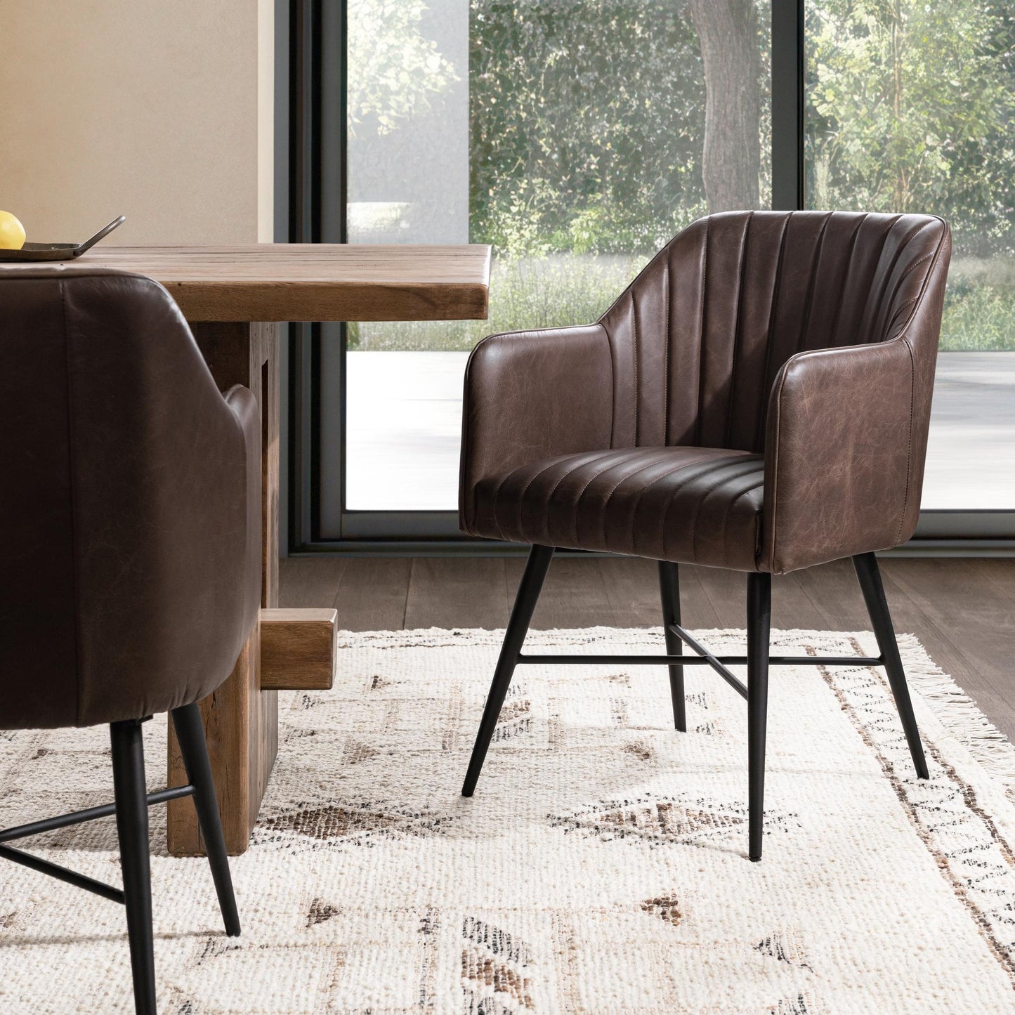 Leon - Leather Dining Chair
