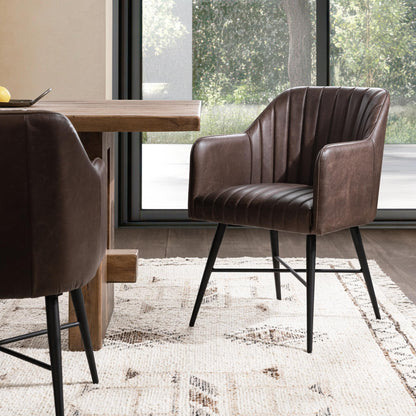 Leon - Leather Dining Chair