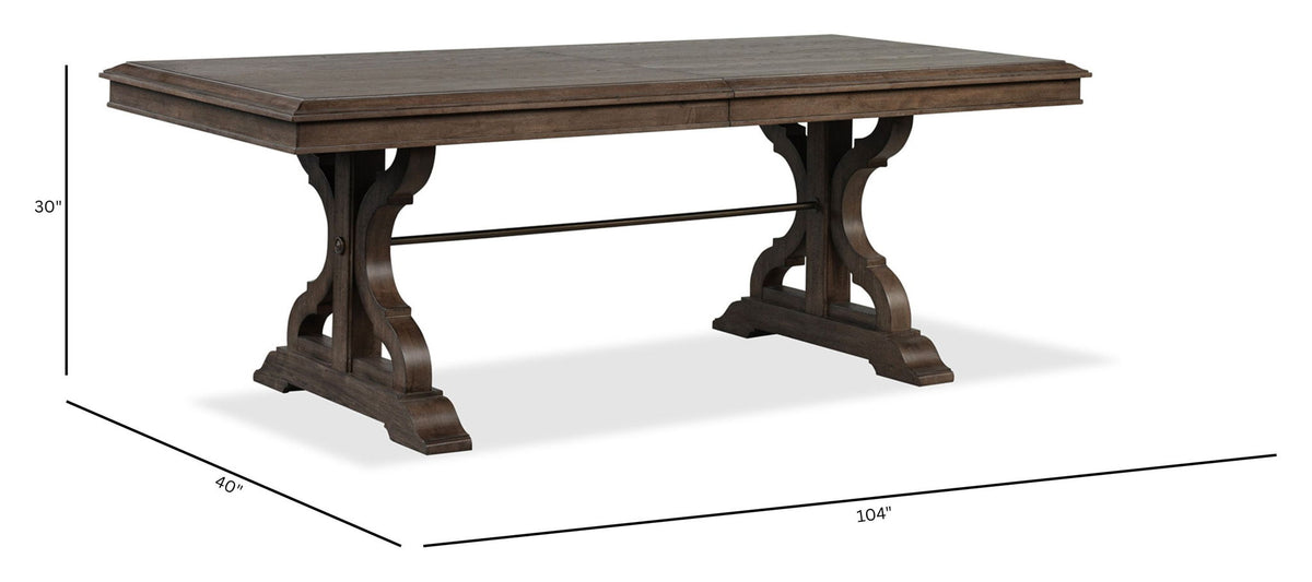 Jubilee - Extendable Trestle Dining Table Set