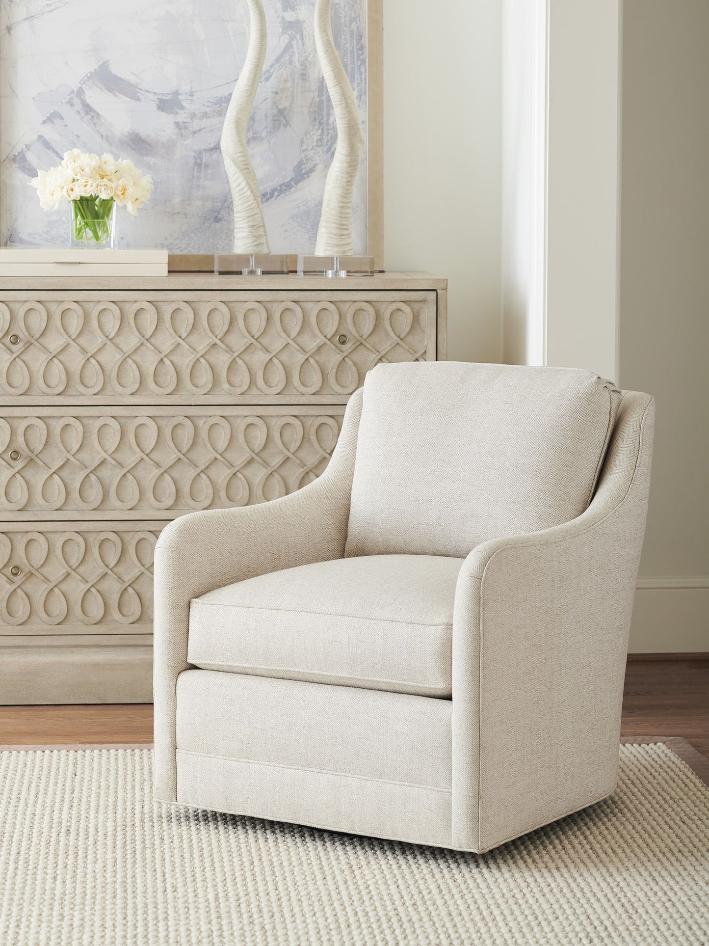 Barclay Butera Upholstery - Glennhaven Swivel Chair