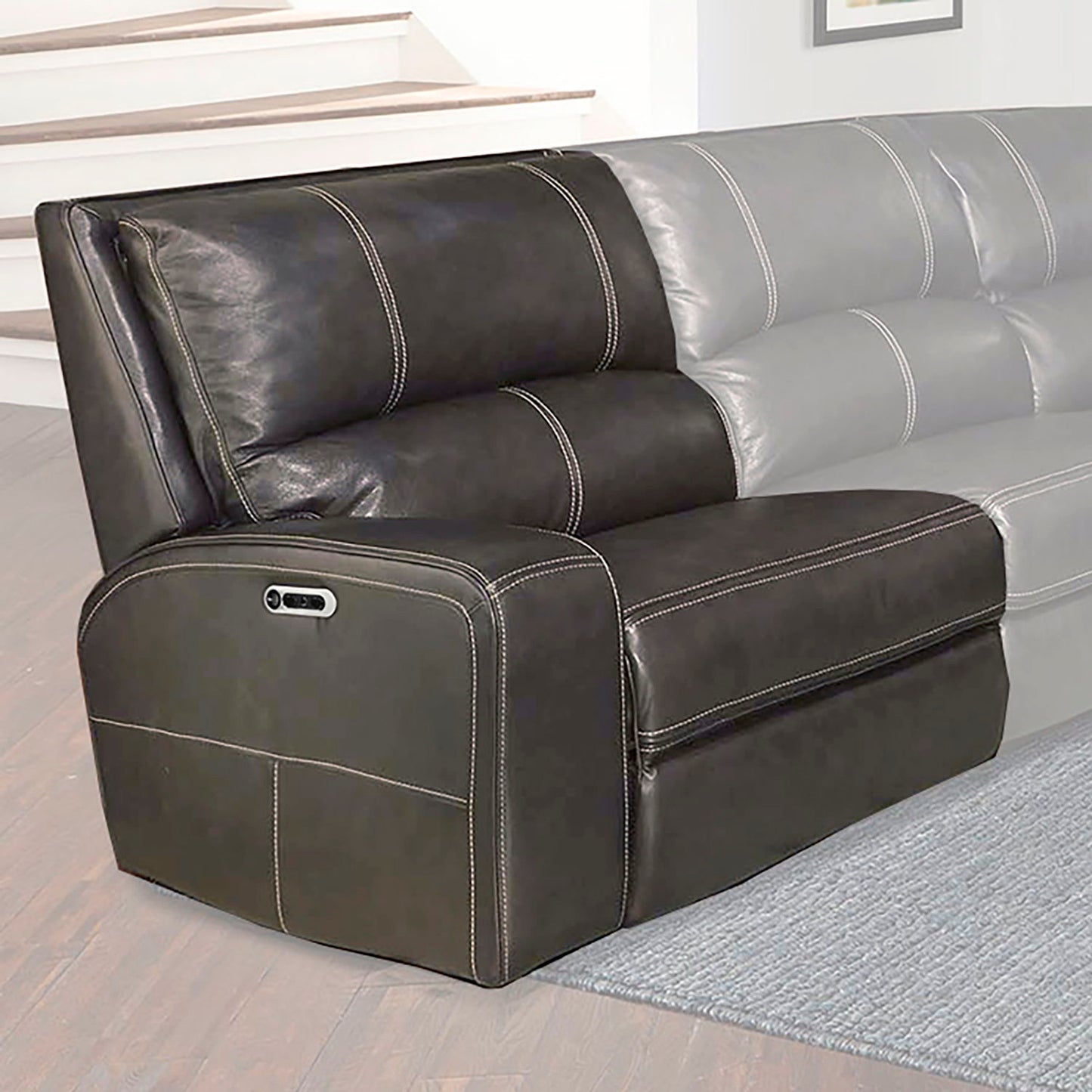Swift - Power Left Arm Facing Recliner - Twilight