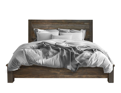 Loft - Queen Headboard - Two Tone Gray / Brown