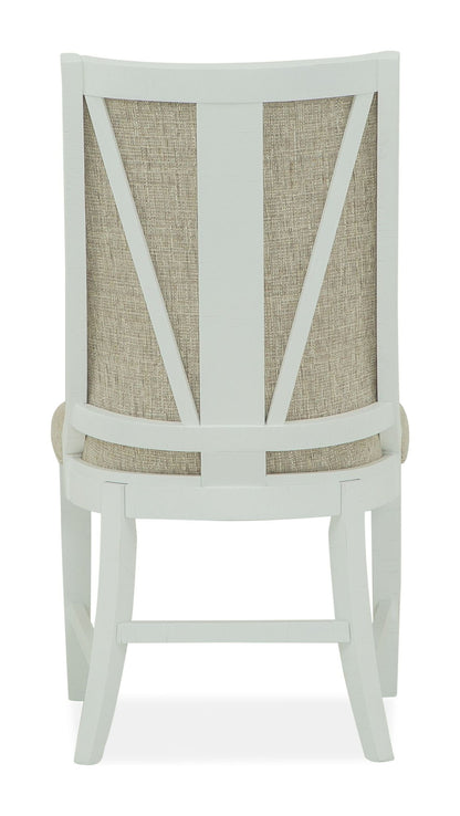 Heron Cove - Upholstered Host Side Chair (Set of 2) - Chalk White