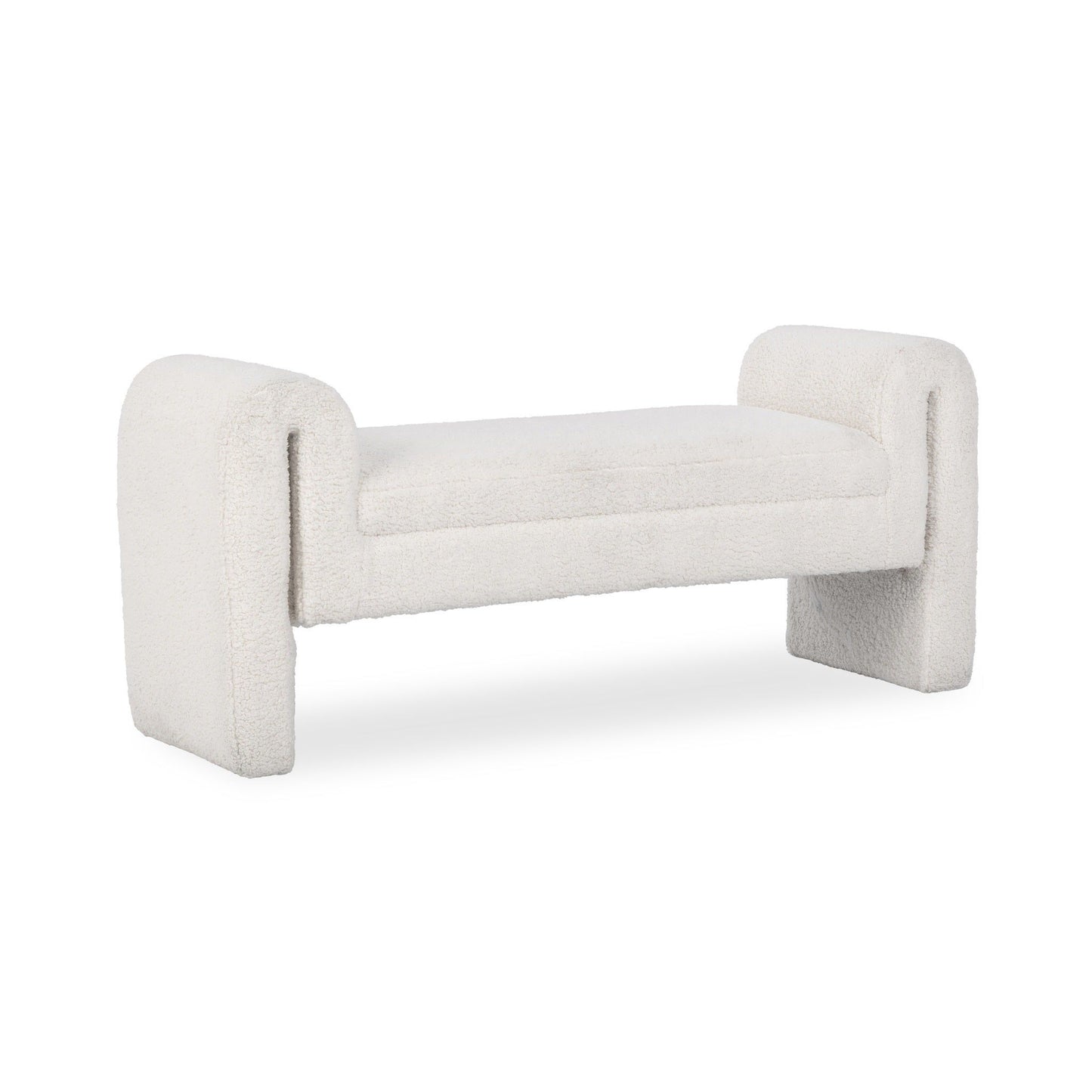 Ada - Bench - Ivory Fleece