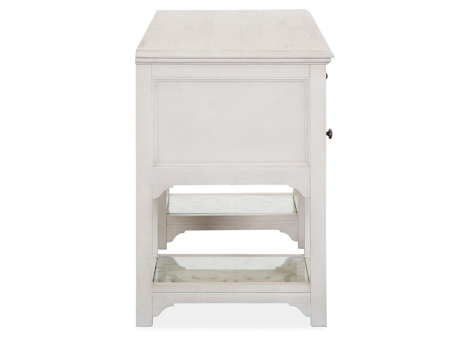 Bronwyn - Desk Base - Alabaster