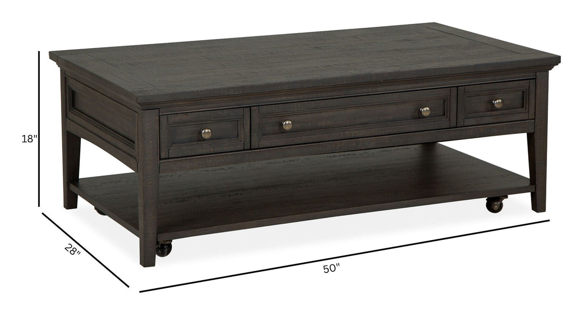 Westley Falls - Rectangular Cocktail Table Set
