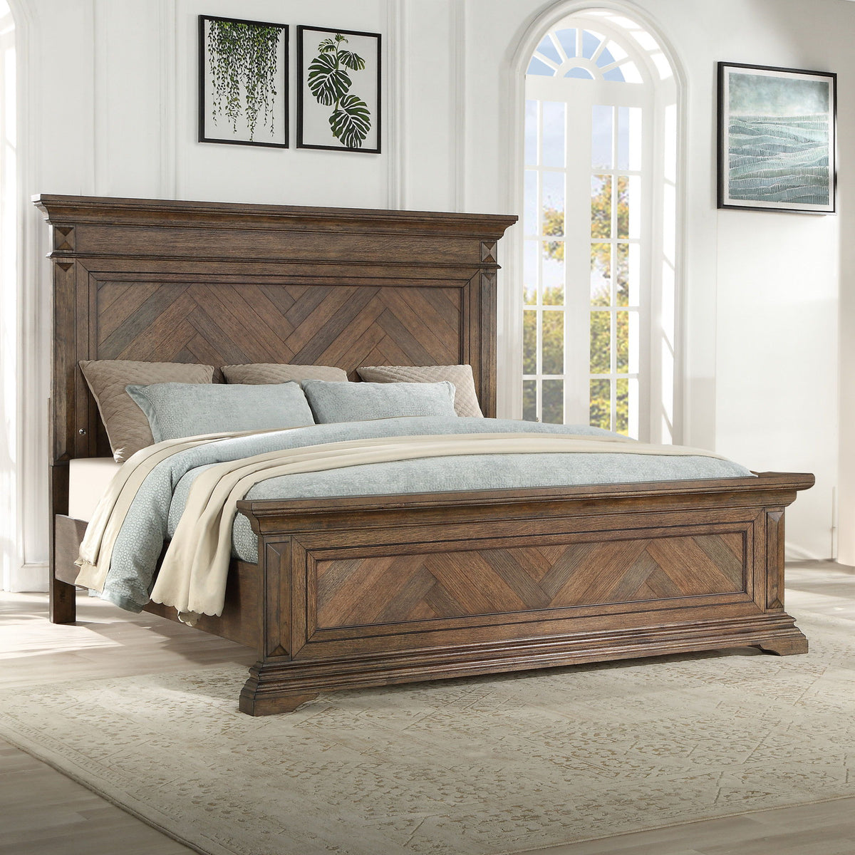 Mar Vista - 5/0 Queen Headboard - Walnut