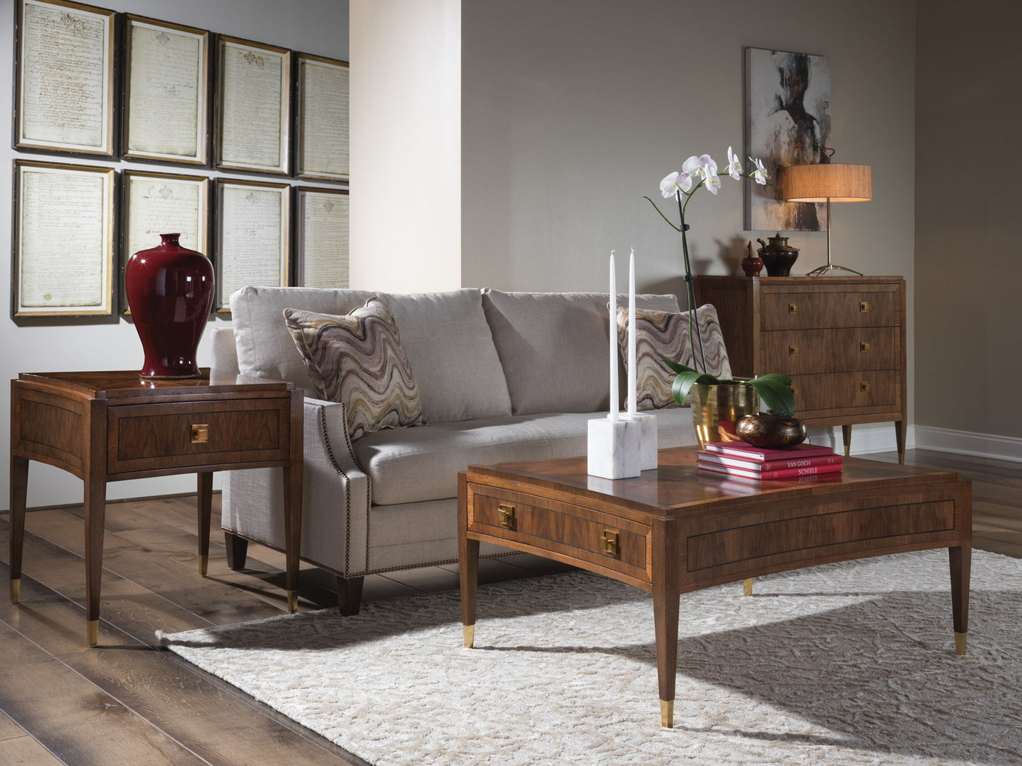 Signature Designs - Chiavari Hall Chest - Dark Brown