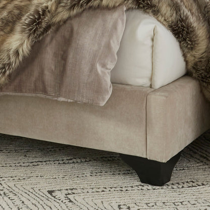 Chloe - King Footboard And Rails - Meringue Natural