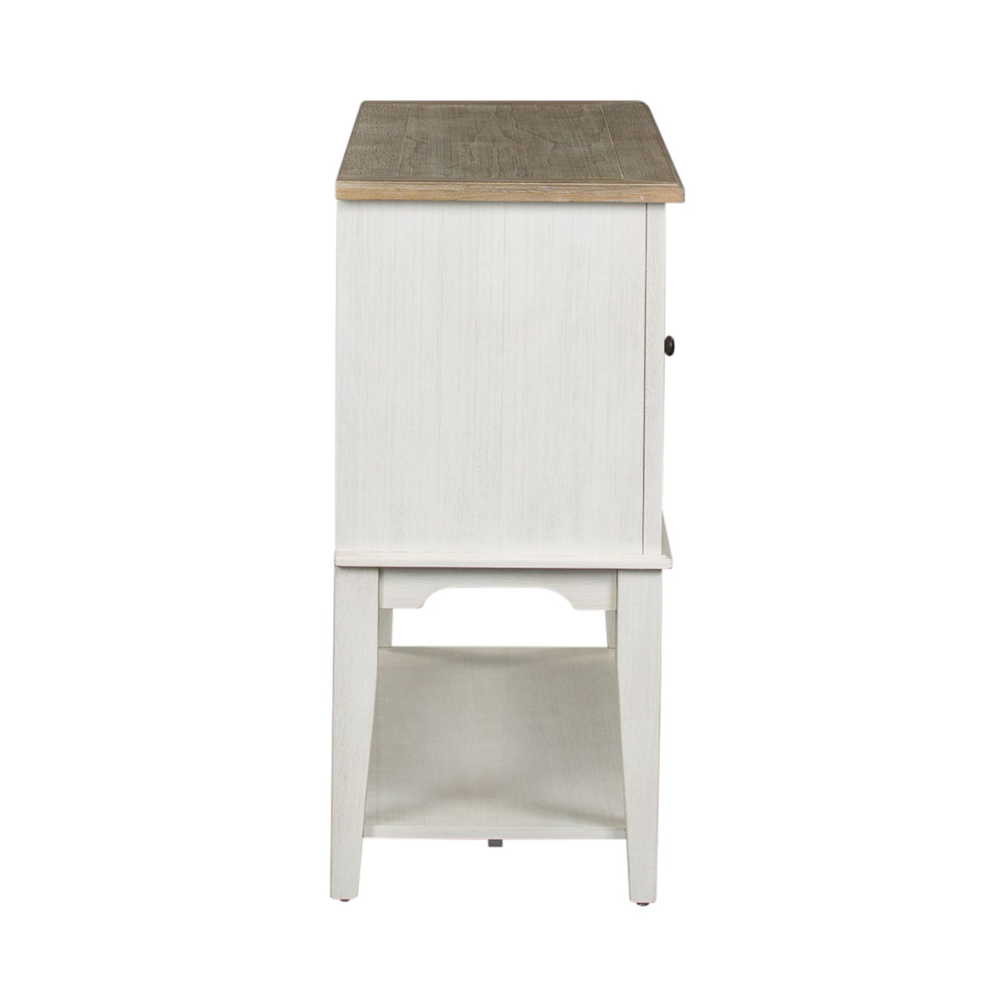 Summerville - Server - Soft White Wash / Wirebrushed Gray