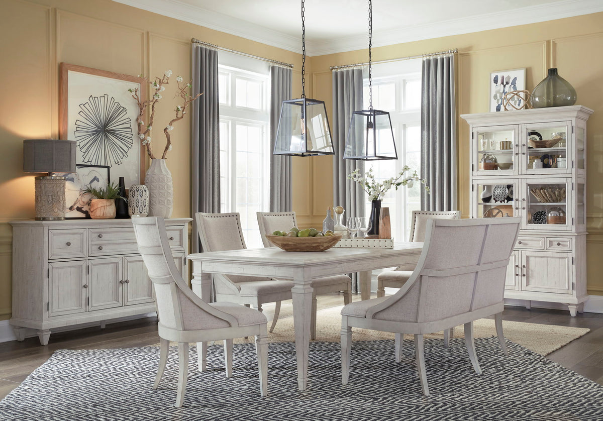 Newport - 8 Piece Extendable Rectangular Dining Table Set