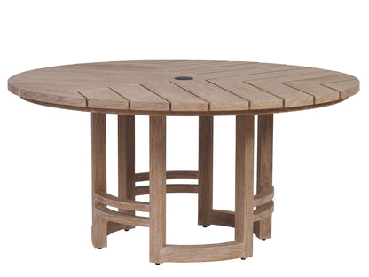 Stillwater Cove - Round Dining Table - Dark Brown