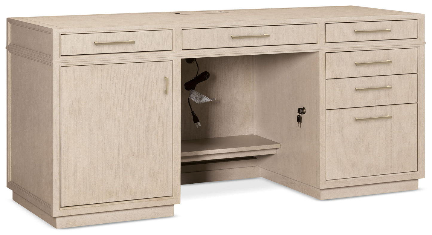 Marlowe - Credenza - Polished Limestone