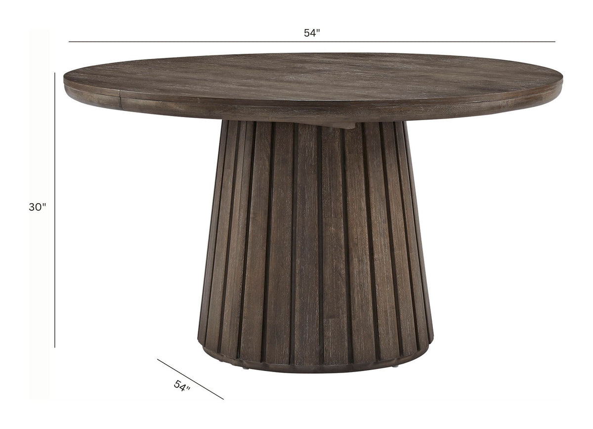 Kavanaugh - Extendable Round Dining Table Set